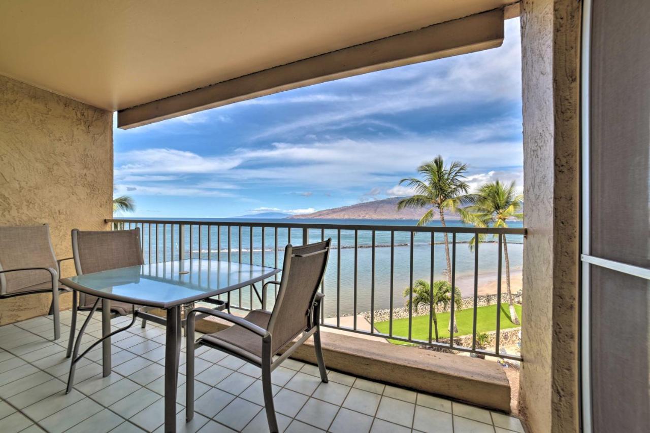 Beachfront Kihei Sanctuary With Lanai And Ocean Views! Exterior foto