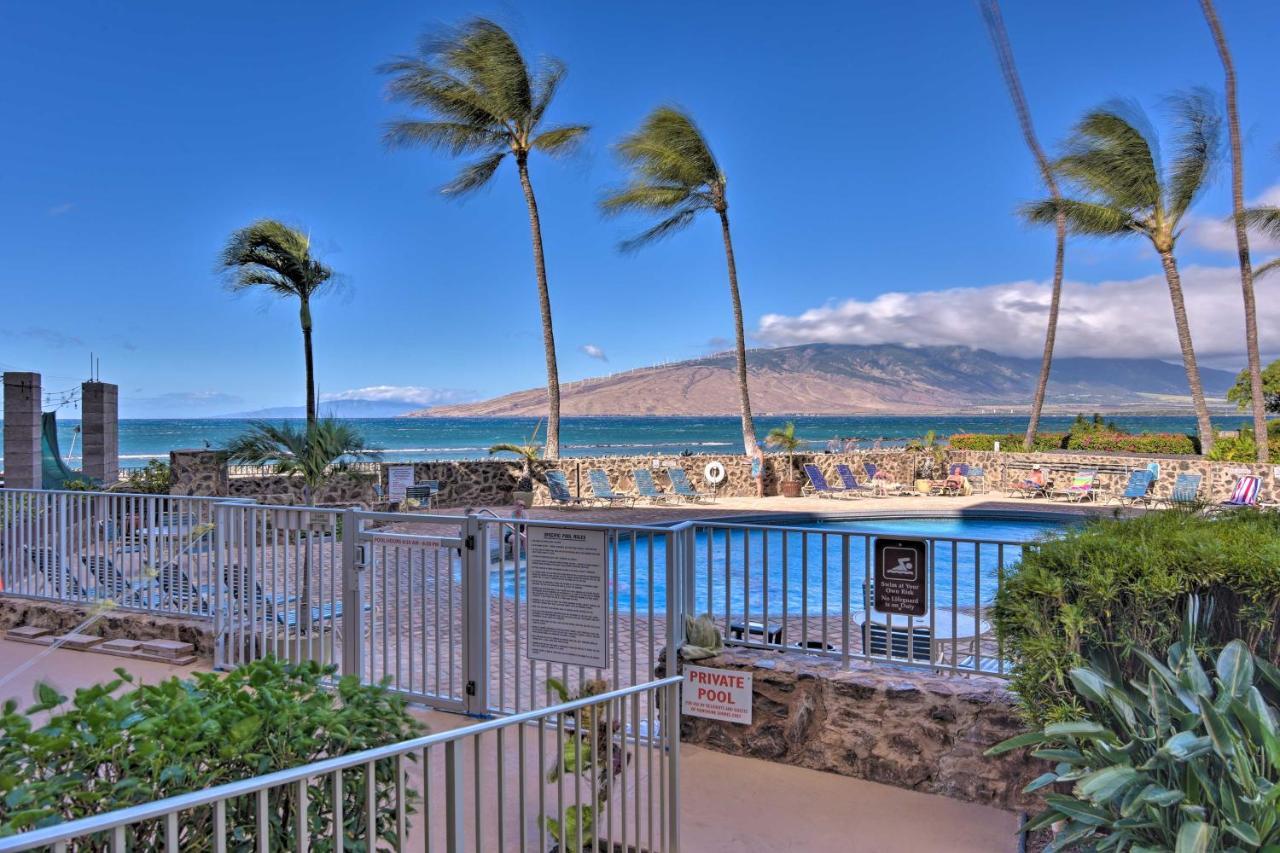 Beachfront Kihei Sanctuary With Lanai And Ocean Views! Exterior foto